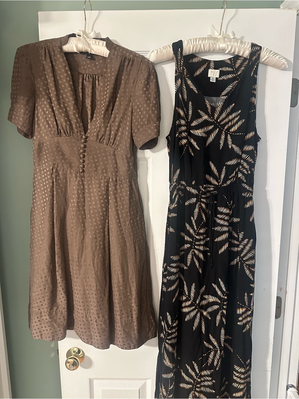 Banana Republic Silk and Printed Maxi Dresses